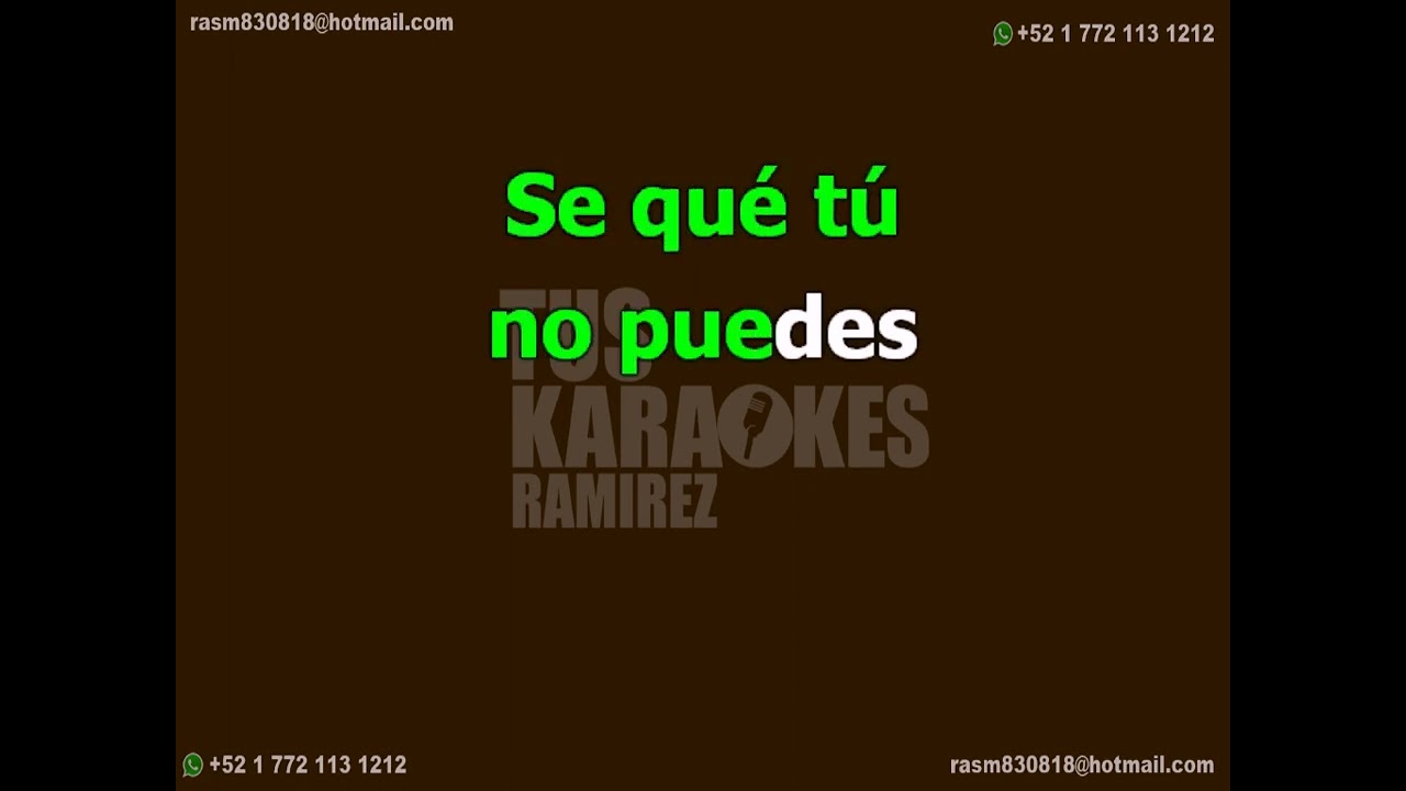 KARAOKE “COSTUMBRES”…..PEPE AGUILAR