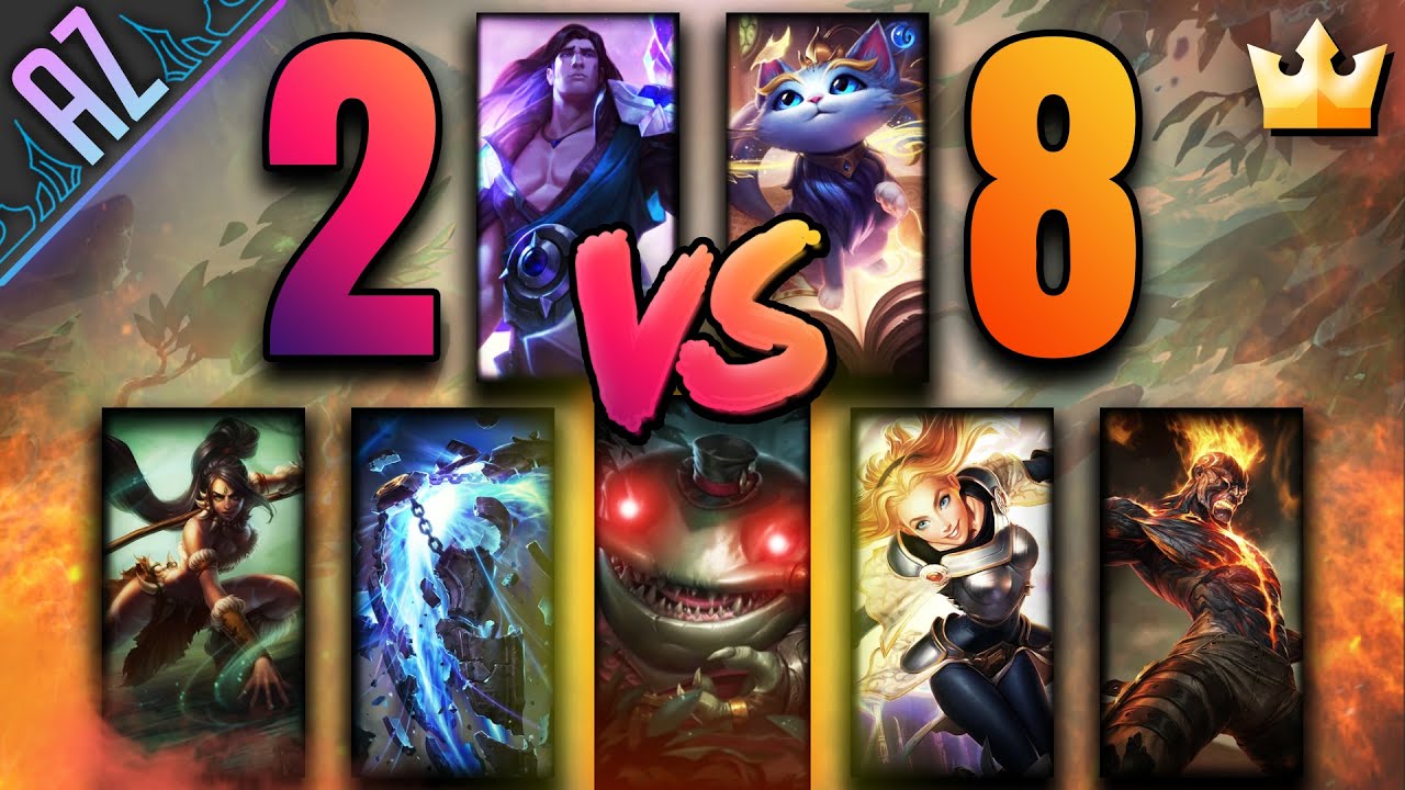 TARIC JUNGLE DA SOLO CONTRO TUTTI - AZ PENTAKILL CHALLENGE