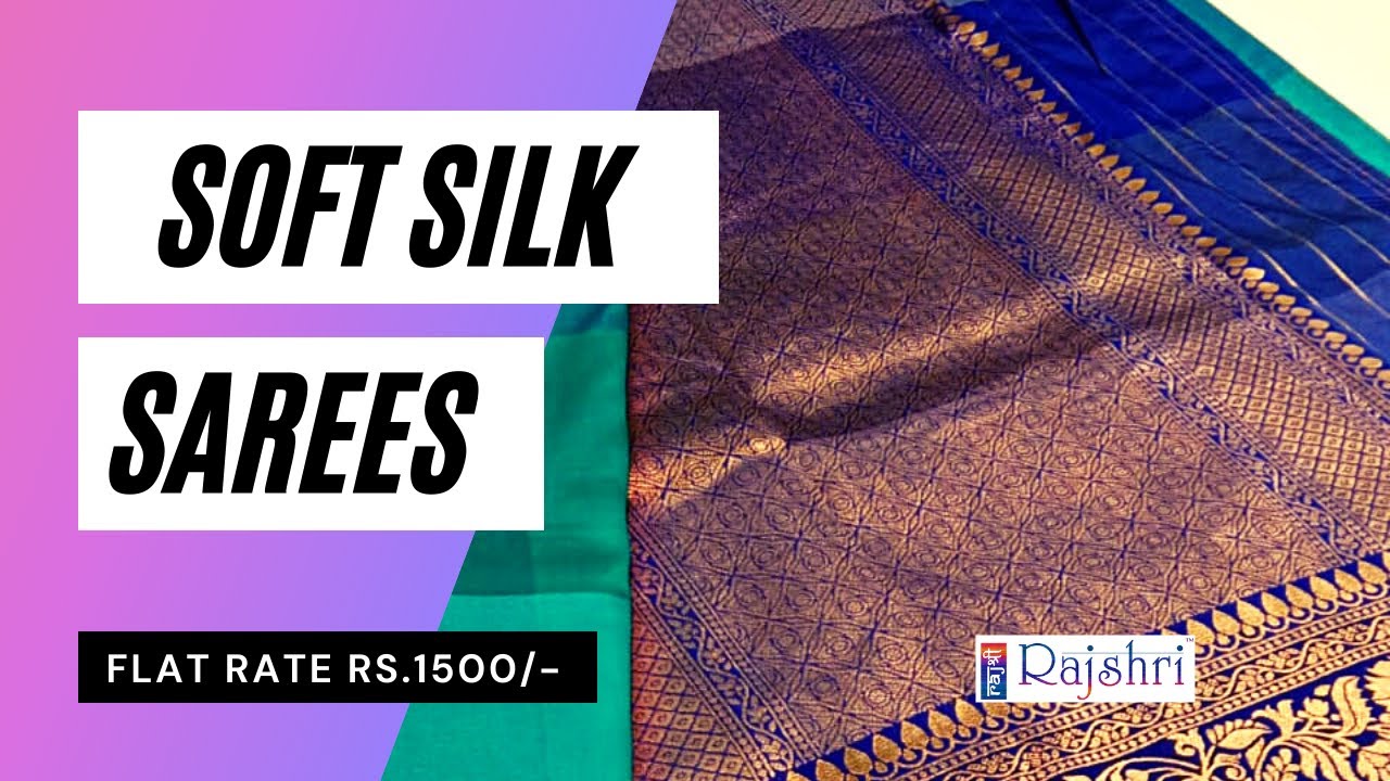 Banarasi Soft Silk Saree | Diwali Offer | Price Only 1500 | Rajshri Fashions