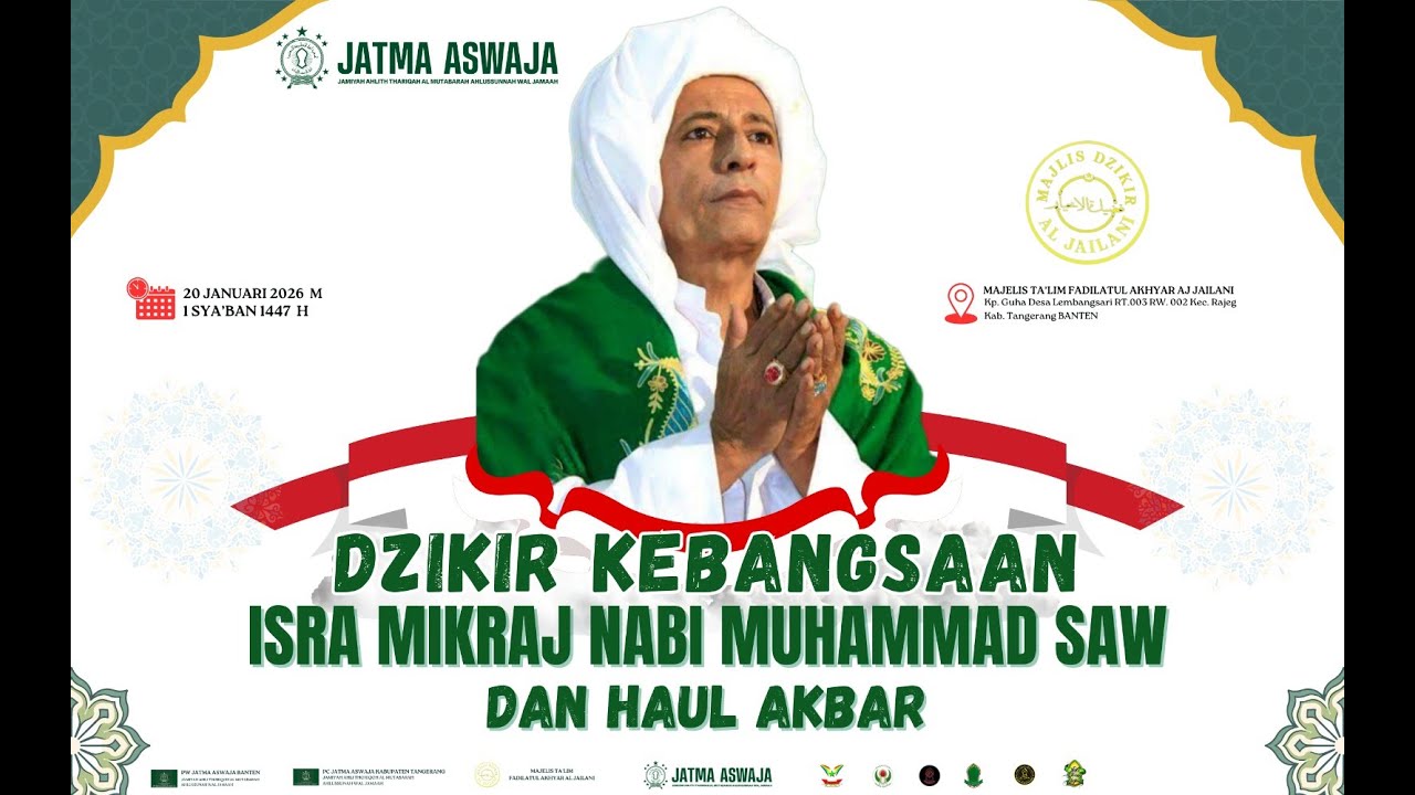 🔴 LIVE DZIKIR KEBANGSAAN & ISRA'MI'RAJ NABI MUHAMMAD SAW | MAJLIS TA'LIM FADILATUL AKHYAR