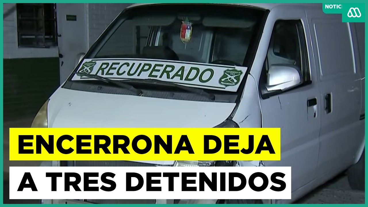 Carabinero detiene a tres induviduos tras encerrona