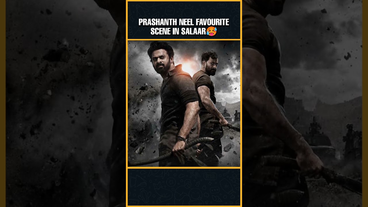Prashanthneel Favourite Scene in Salaar🥵| #prashanthneel #prabhas #cinemalover #shortsfeed #shorts