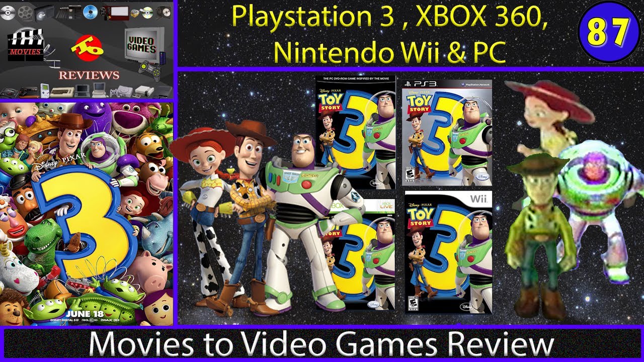 Movies to Video Games Review - Toy Story 3 (PS3, Xbox 360, Wii, PC)