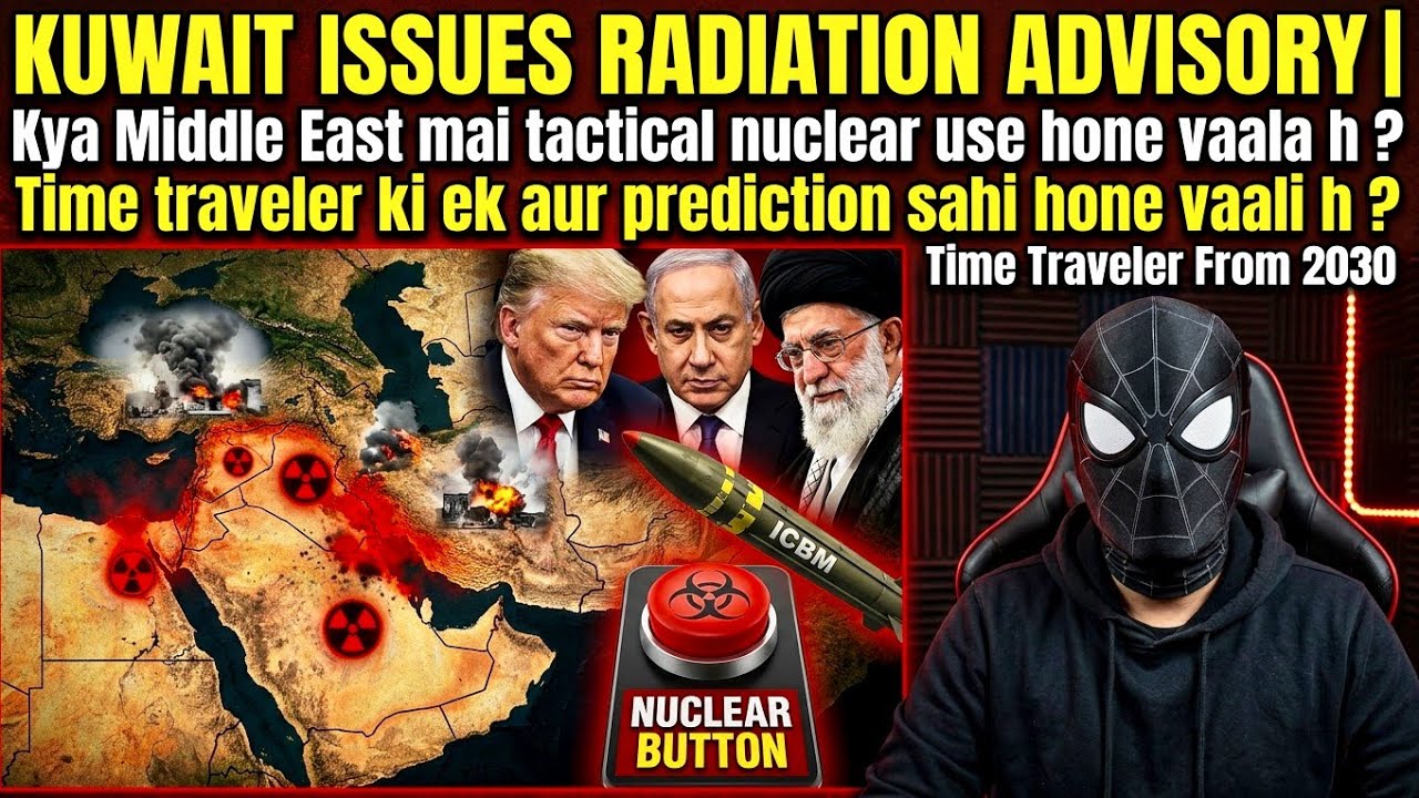 Kuwait Issues Radiation Advisory ! | Tactical nuclear use hone vaala h ? - Time Traveler from 2030
