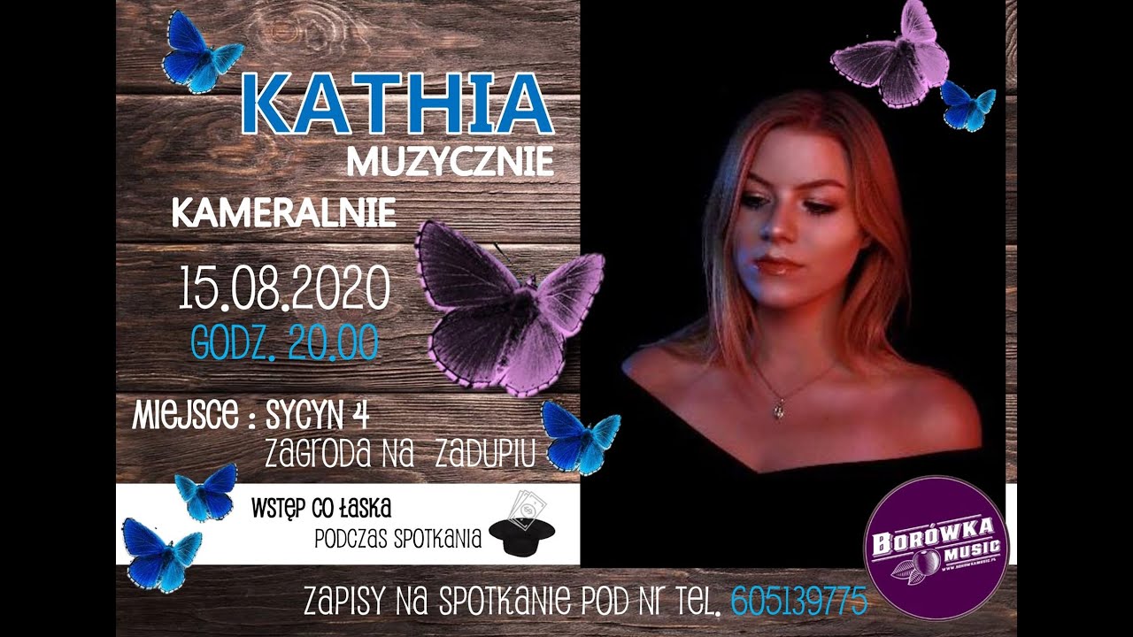 Kathia Live. Sycyn, Zagroda na Zadupiu. 15.08.2020. Koncert.