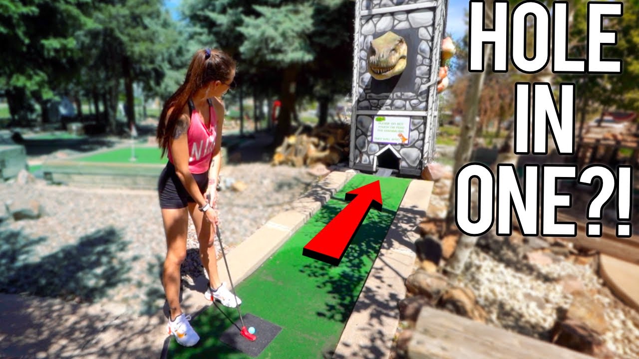 This Mini Golf Course Completely Tricked Us! - Hole In One Secret
