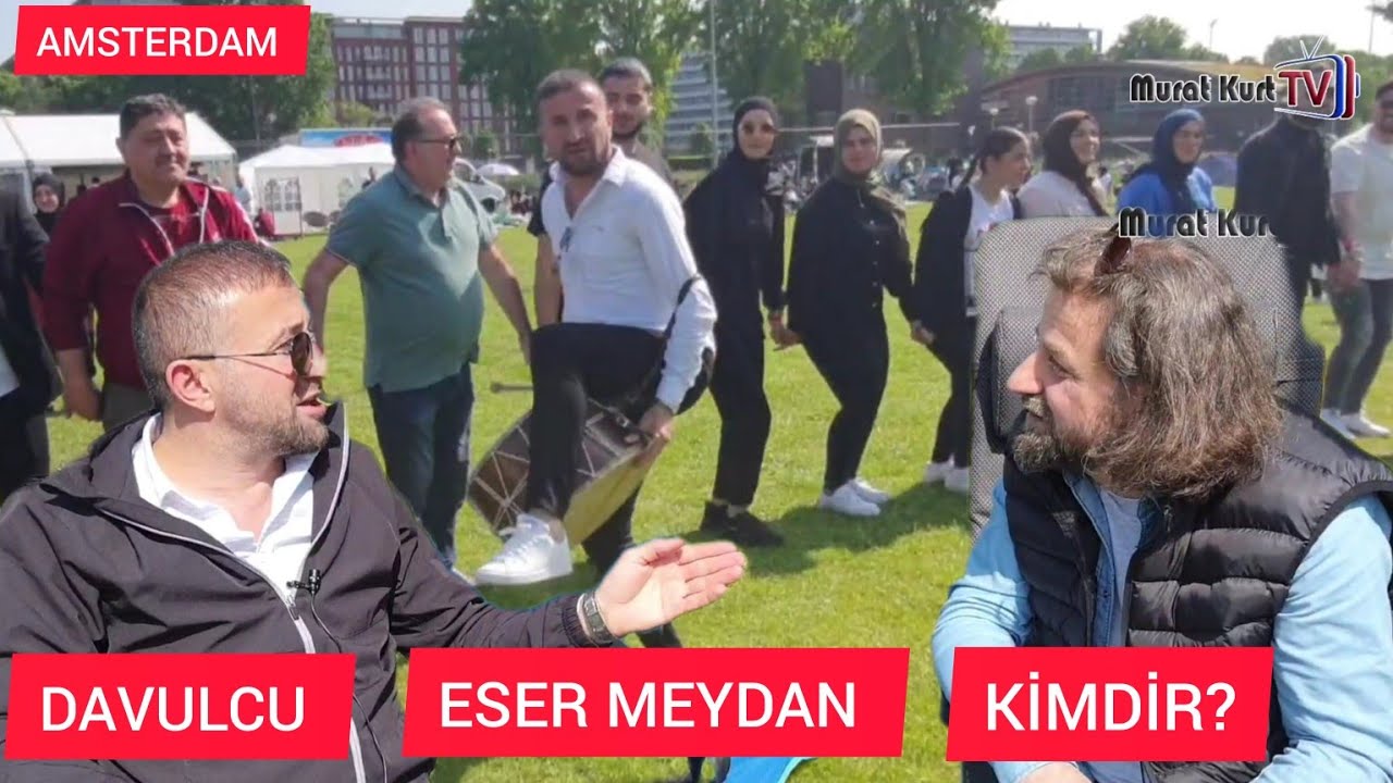 Davulcu Eser Meydan Kimdir? | Hollanda da Röportaj | #16 Amsterdam Kadırgası #2023