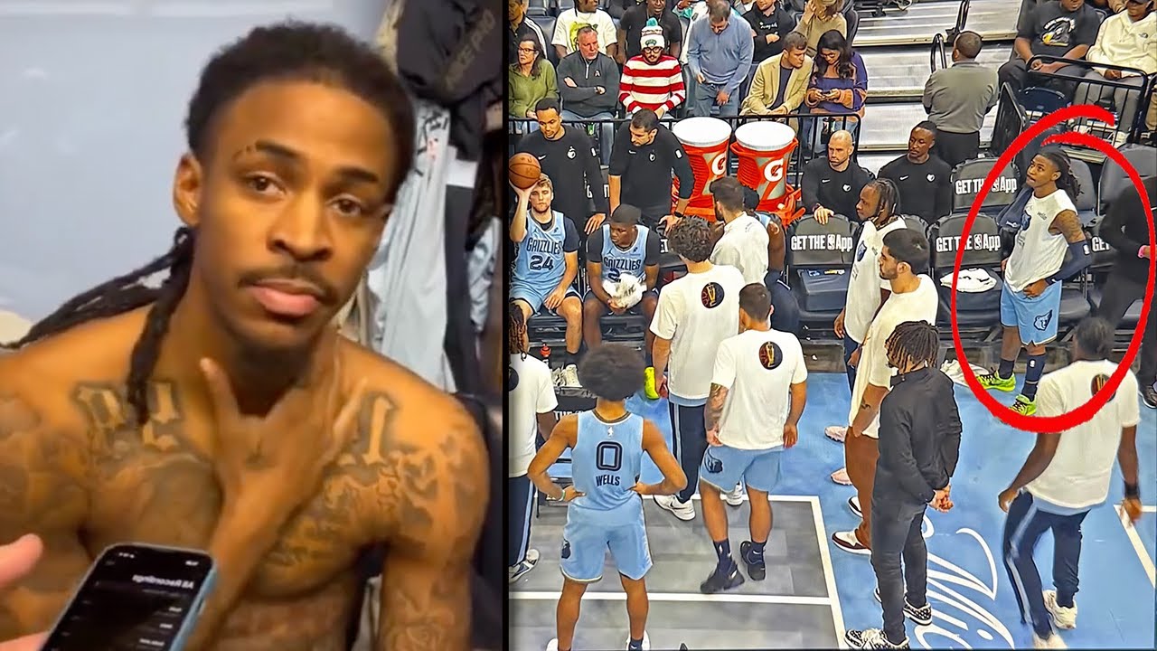 Ja Morant HEATED Altercation w/ Grizzlies Coaches After Ja QUITS Mid-Game