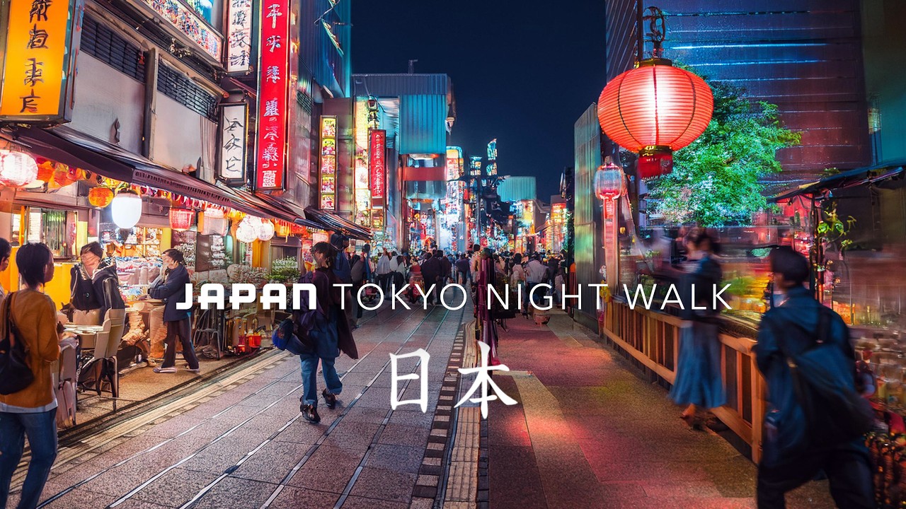 4K Japan Night Walking Tour - Shinjuku Nightlife and City Walk | 4K HDR 60fps