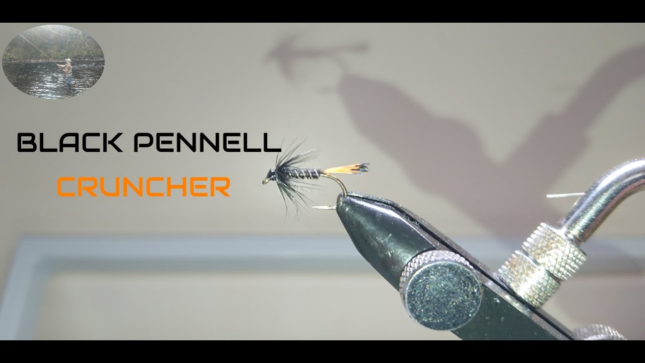 FLY TYING THE BLACK PENNELL CRUNCHER (TROUT FLY)