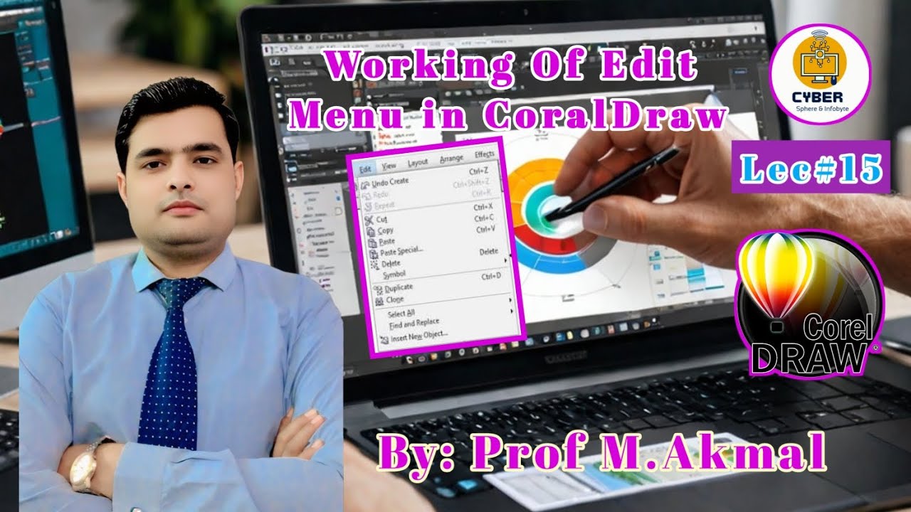 What is CORELDRAW Edit Menu Capability?