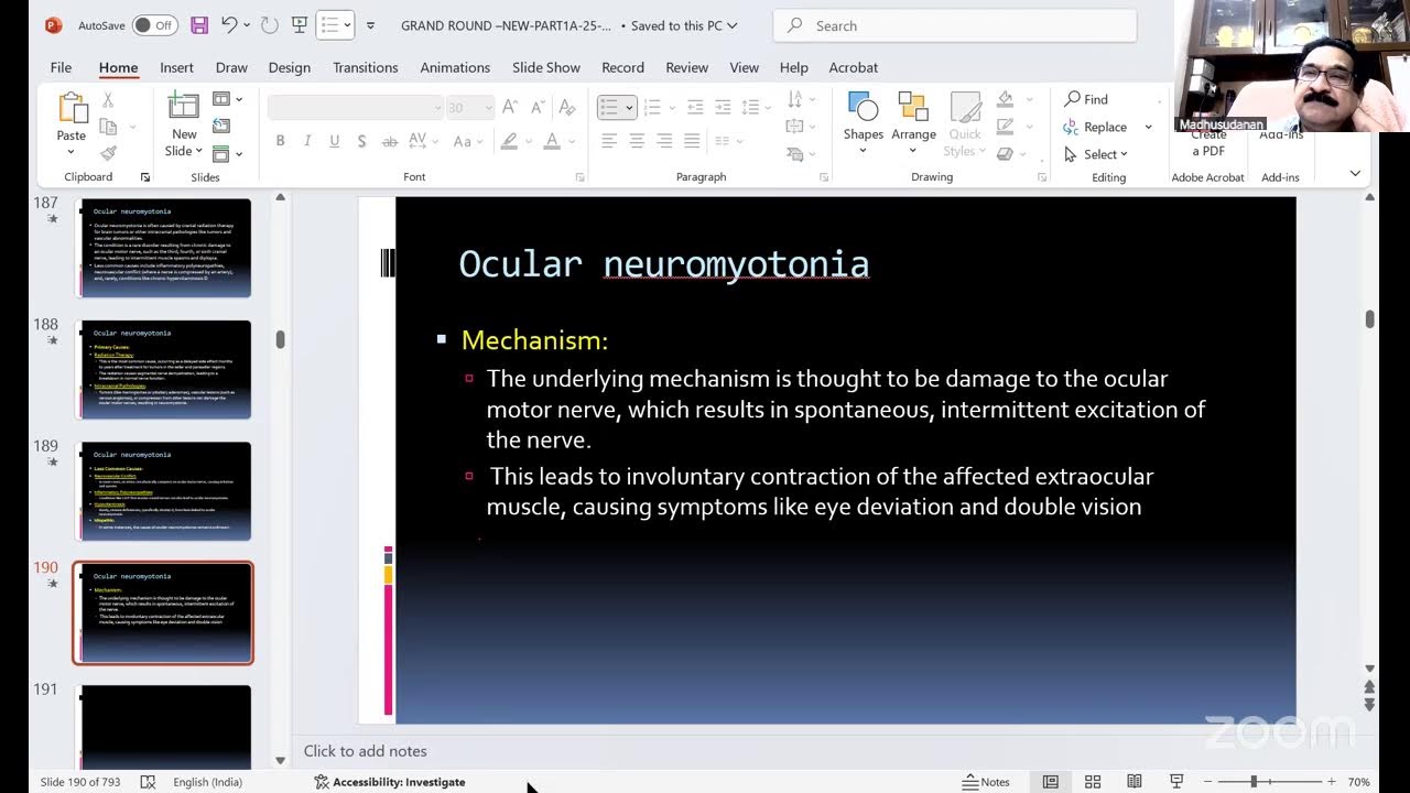 FINE - Neurology Grand Rounds by Dr M Madhusudanan