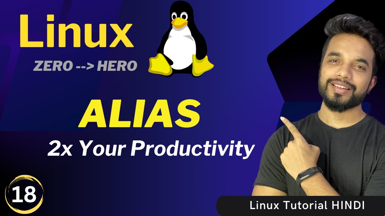 ALIAS in Linux To Boost your Productivity [HINDI] | MPrashant