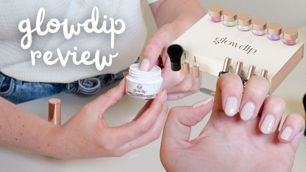 Thuis zelf dip nails doen met Glowdip 💅 review & tutorial (manicure zonder lamp)