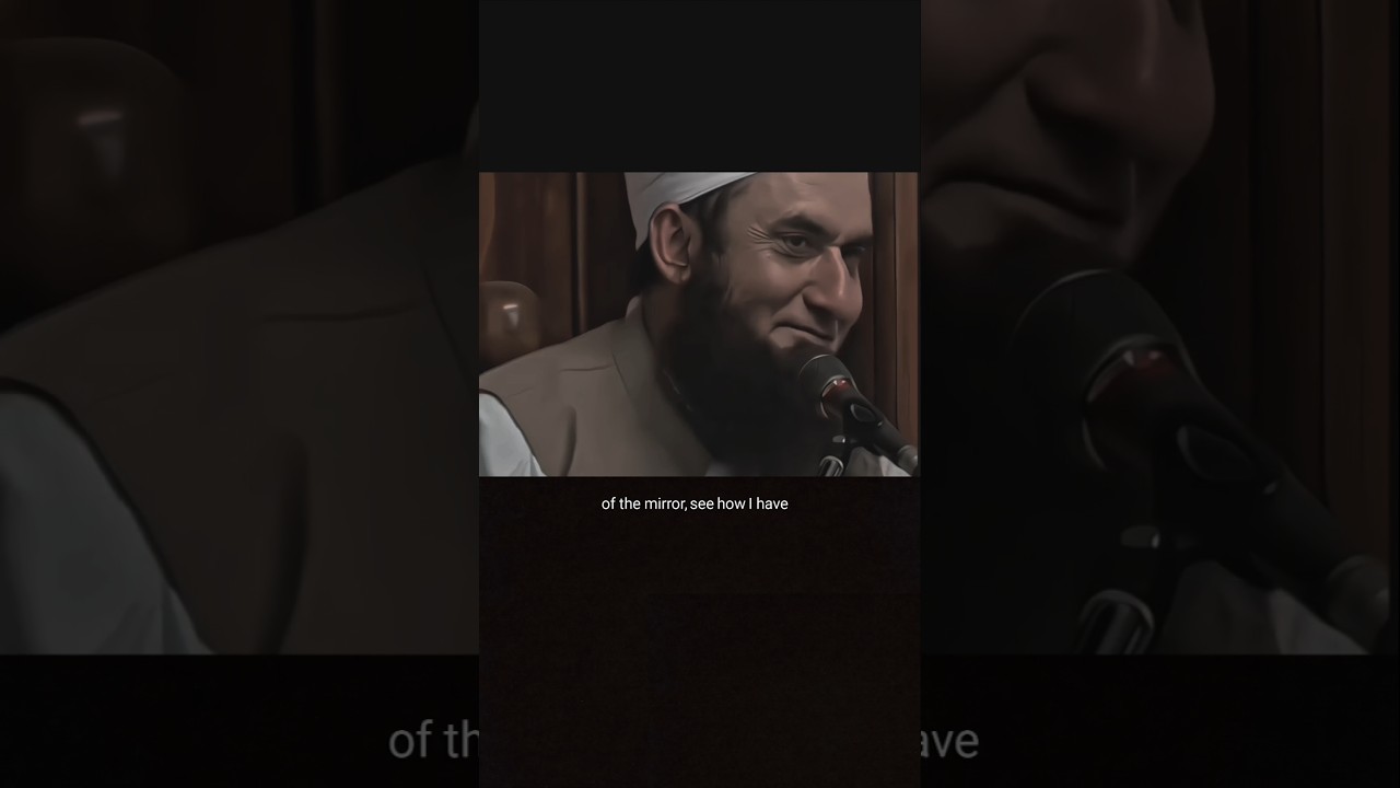 Why Did You Leave Allah? 😭| Emotional Bayan by Maulana Tariq Jameel #IslamicReminder #IslamicShorts