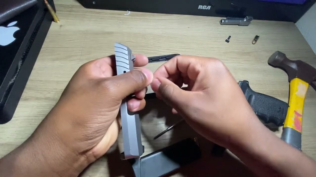 Replacing Pin on CPX-2 SCCY (easy method)