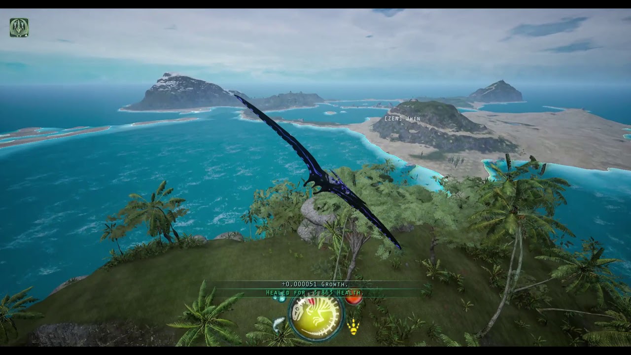 Pteras vs Big Acros    Beast of Bermuda
