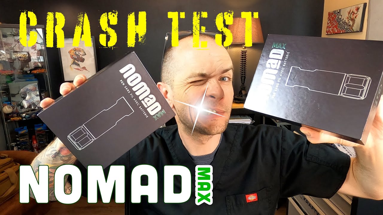 CRASH-TEST ITC NOMAD MAX ! Nouvelles machines rotatives tatouage