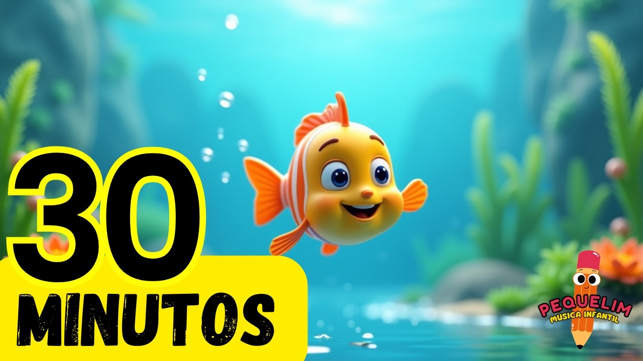Pequi el Pececito Curioso 🐟 | Música Infantil para Aprender Jugando