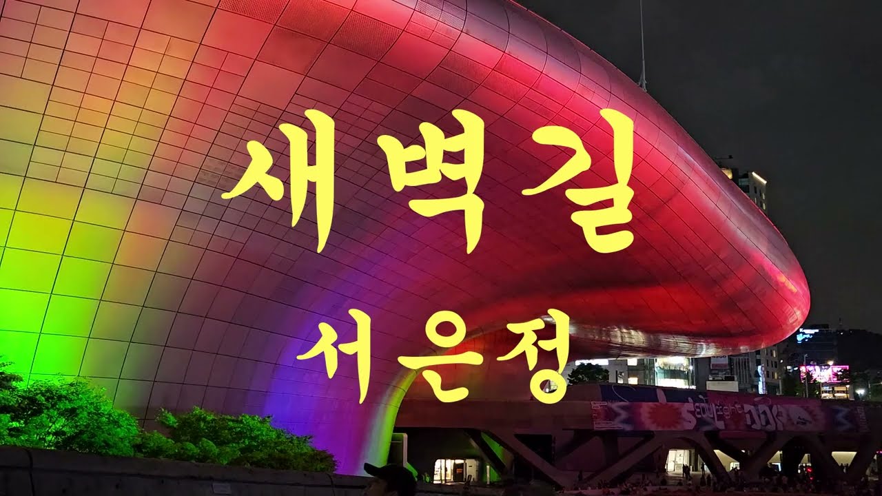 새벽길/서은정/(영상.서울라이트DDP 가을)/2025.09.05.