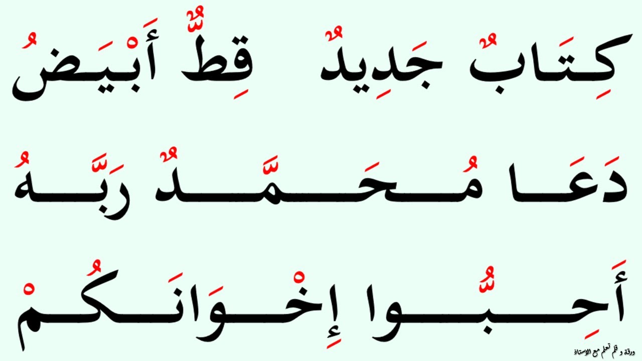 Мы учимся читать предложения, содержащие слова shadda, tanween damma и краткие гласные | Эпизод: 369