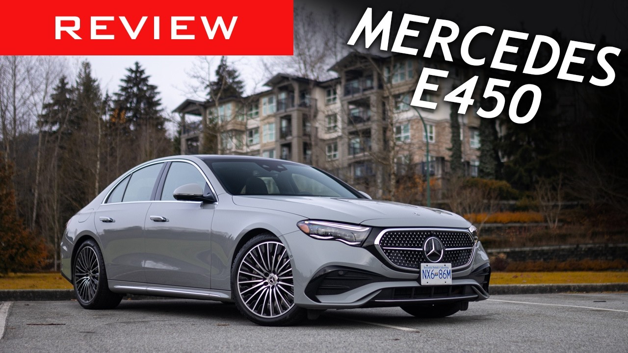 2025 Mercedes-Benz E450 Review / Comfortable, Quiet, and Technologically advanced