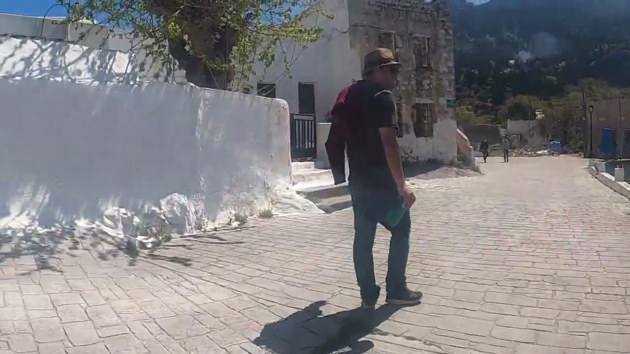 Hiking in Kos, Greece. We went to the Village of Lagoudi Zia, The slopes of Mount Dikaios!