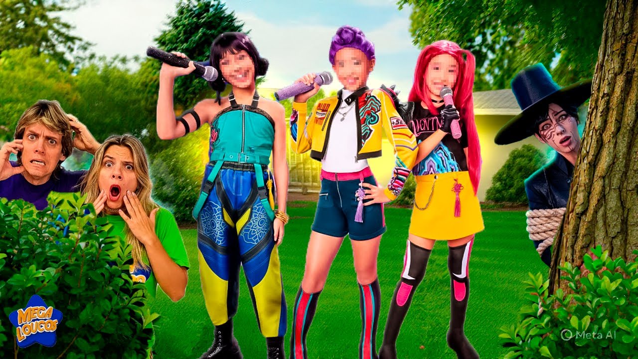 ENCONTRAMOS AS FILHAS DAS GUERREIRAS DO KPOP!! NÃO ACREDITAMOS NO QUE VIMOS!!