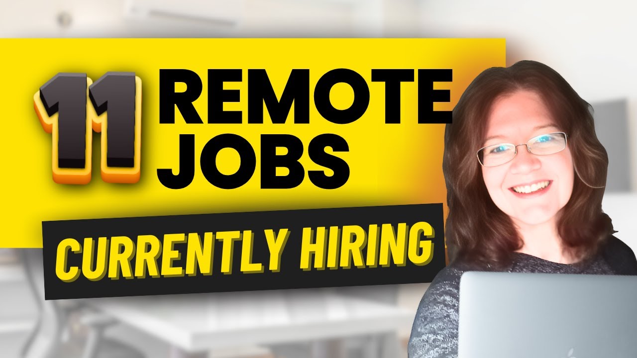 Many NEW JOBS In 12 Minutes Straight !  Real Remote Jobs Currently Hiring
