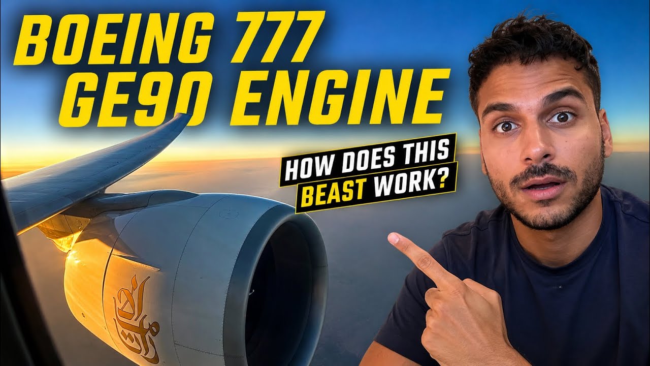 Boeing 777 GE90 Engine Spool-Up | Pure Aviation Power!