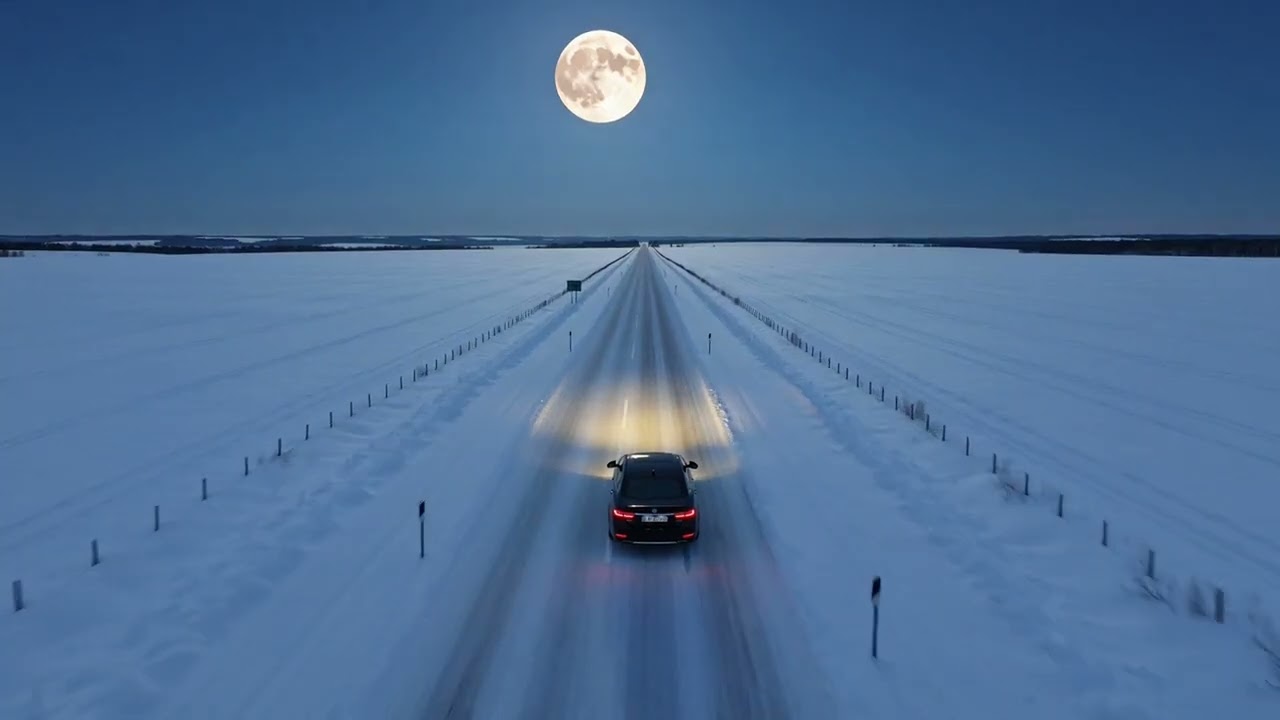 Midnight Drift (NYE) ❄️ Synth-Folk Winter Visualizer