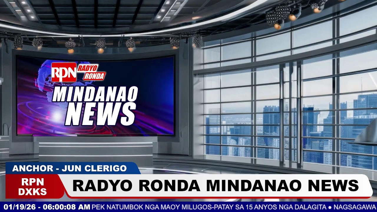 RADYO RONDA MINDANAO NEWS | January 19, 2026