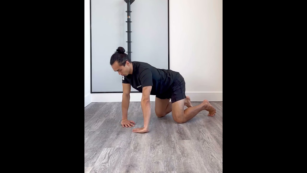 Quadruped Wrist Circles - wrist mobilization exercise
