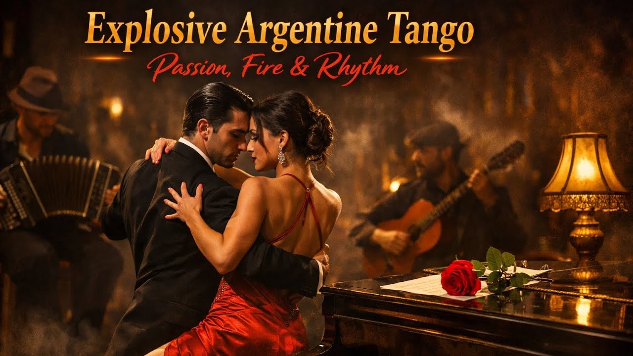 Explosive Argentine Tango 🔥 Passion, Fire & Rhythm