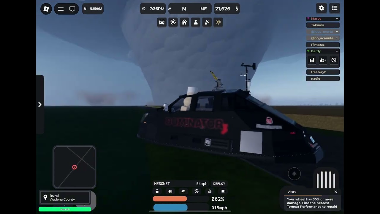 220+ OUTER TORNADO