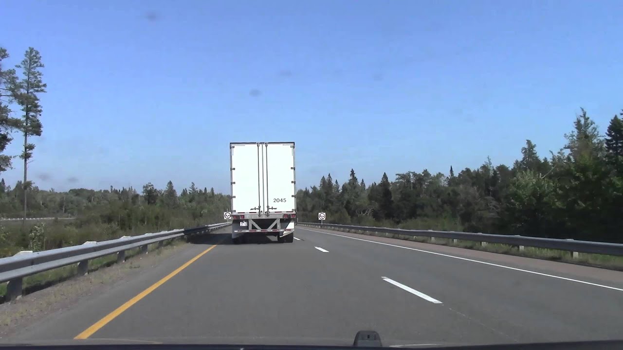 New Brunswick Route 2 (Trans-Canada Highway) - Fredericton to Nova Scotia