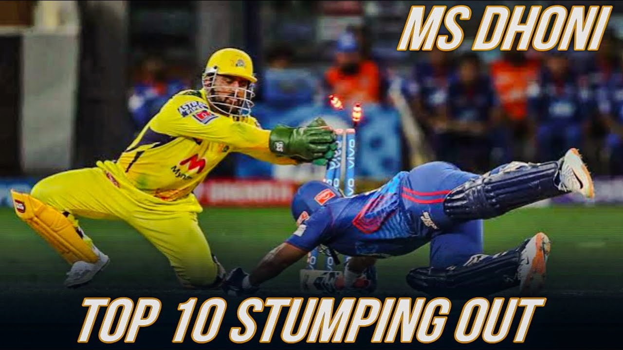 MS DHONI's TOP 10 IPL STUMPINGS Will BLOW Your Mind #cricket #ipl2024 #tataipl #viralvideo #msdhoni