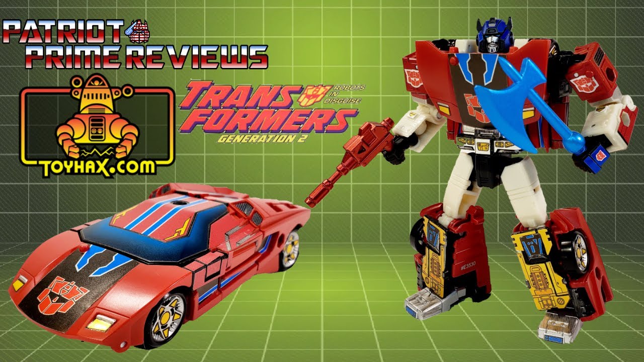 Toyhax Decal Set For G2 Go-Bot Optimus Prime - Sideswipe Conversion