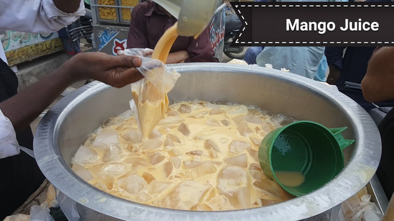 Ice Mango Juice Special Summer Drinks