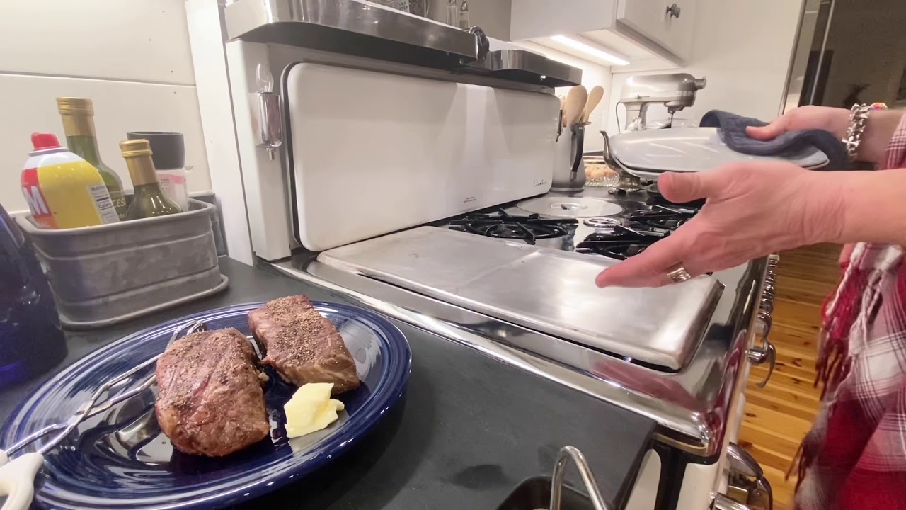 Steaks and potatoes