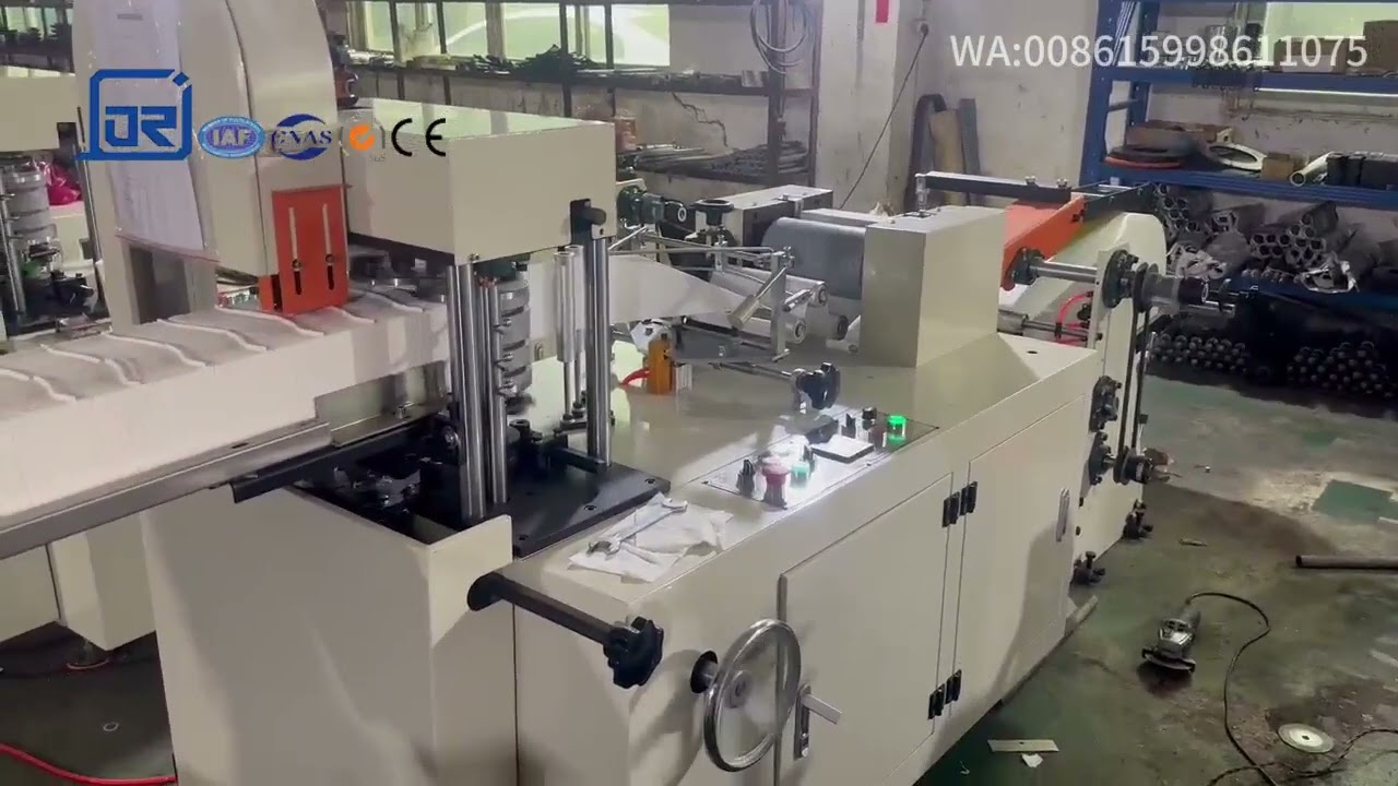 How Napkin tissue paper produced? Start your business with high speed napkin tissue making machine!