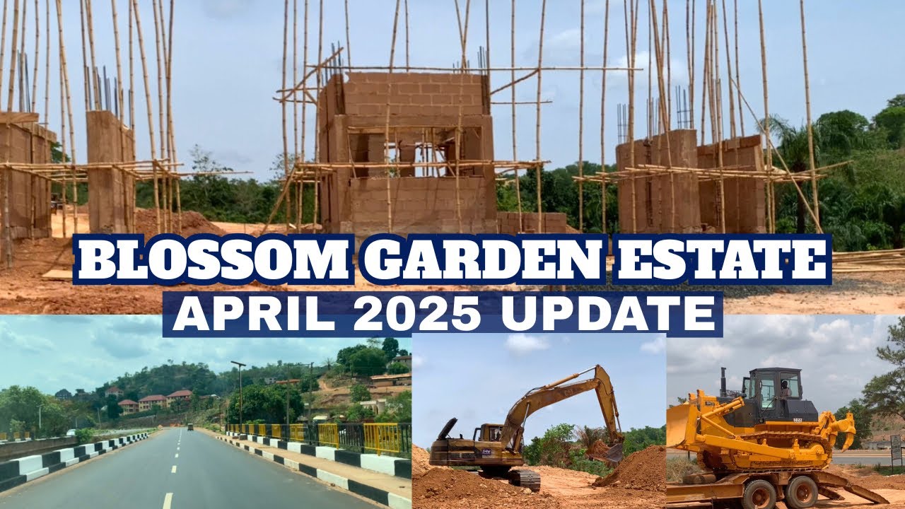 Drive To Blossom Garden Estate in 2025 | April 2025 Update | Best Property to Invest in Enugu Now