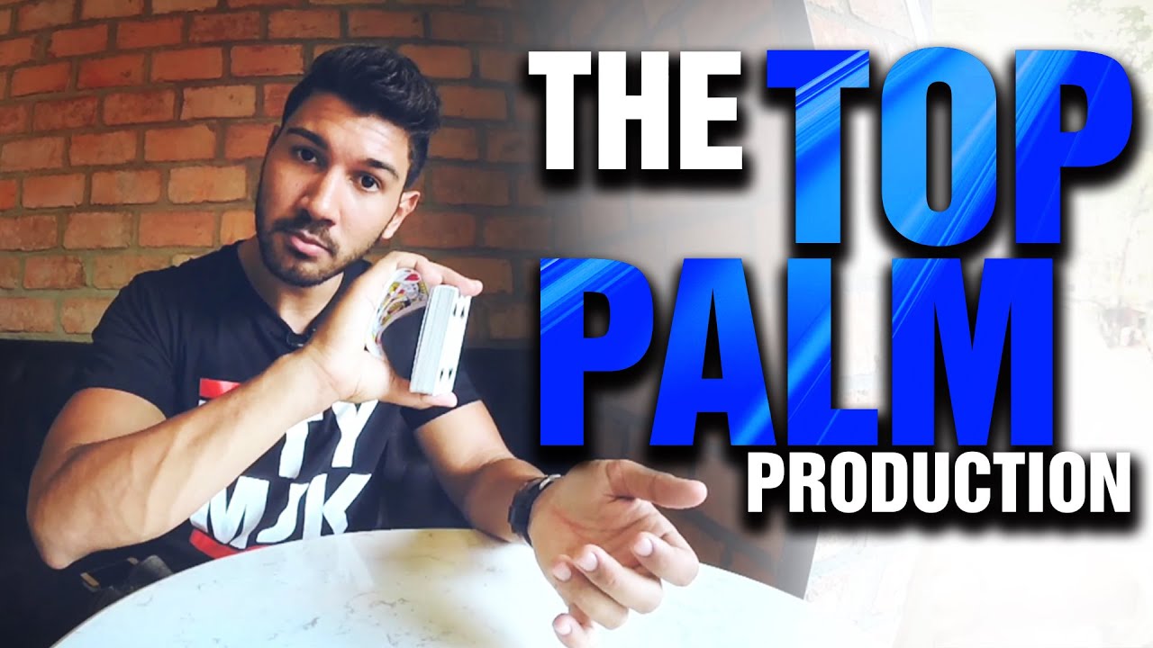 Free Card Trick: The Top Palm Production!