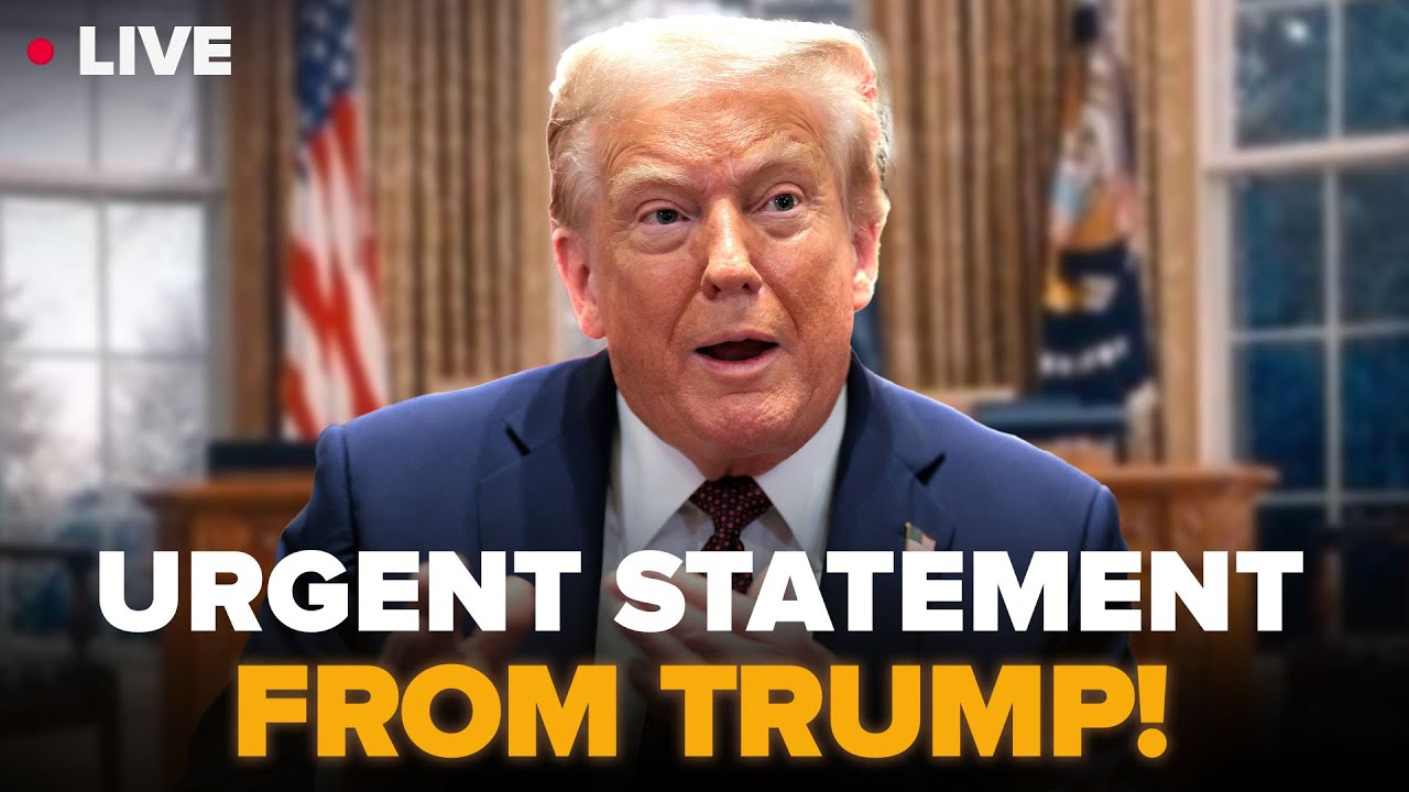 ⚡️URGENT address from TRUMP! Emergency STATEMENTS from the WHITE HOUSE