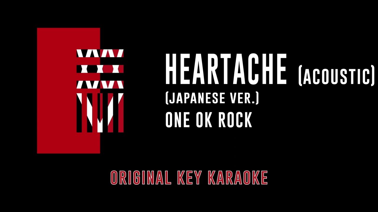 Heartache (Acoustic) - ONE OK ROCK | カラオケ | 35xxxv | Karaoke | (Studio Jam Session)