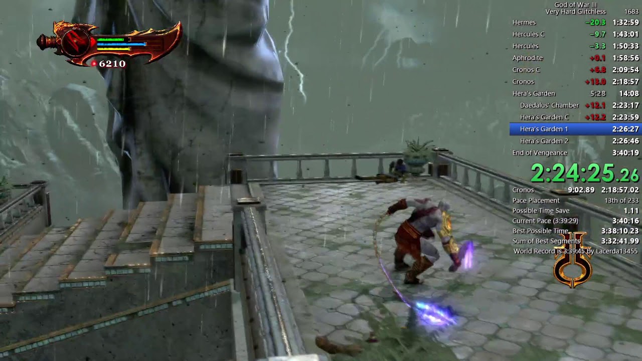 God of War 3 Very Hard Glitchless (PS4)
