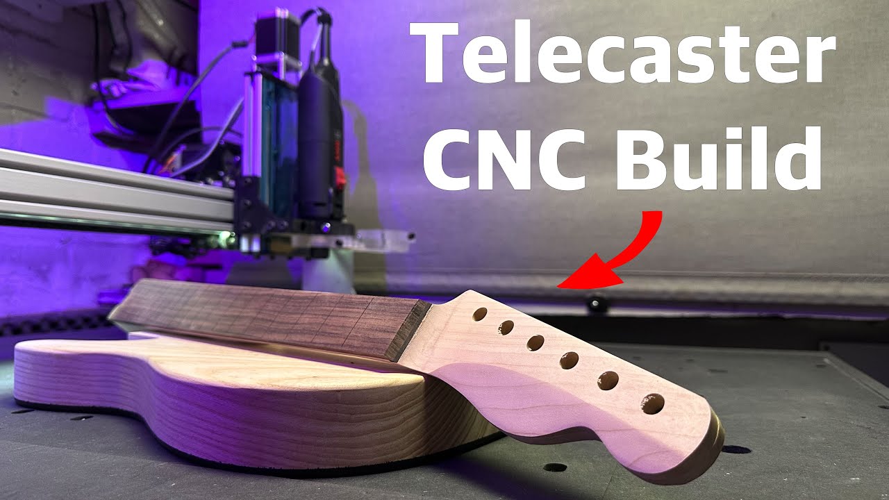 Сборка Telecaster с открытым исходным кодом для ЧПУ — часть 1 из 3