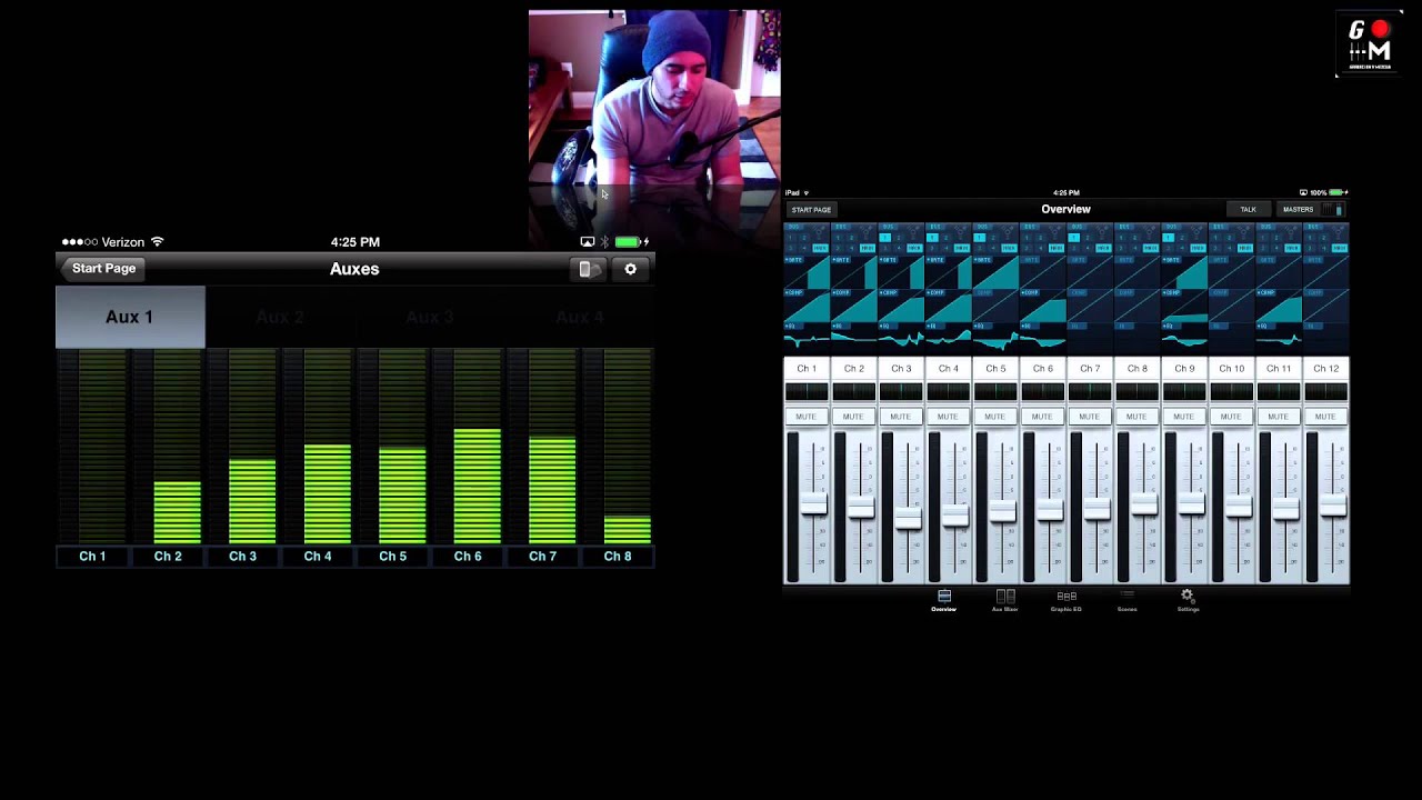 SL Remote y Qmix de Presonus - Grabacion y Mezcla