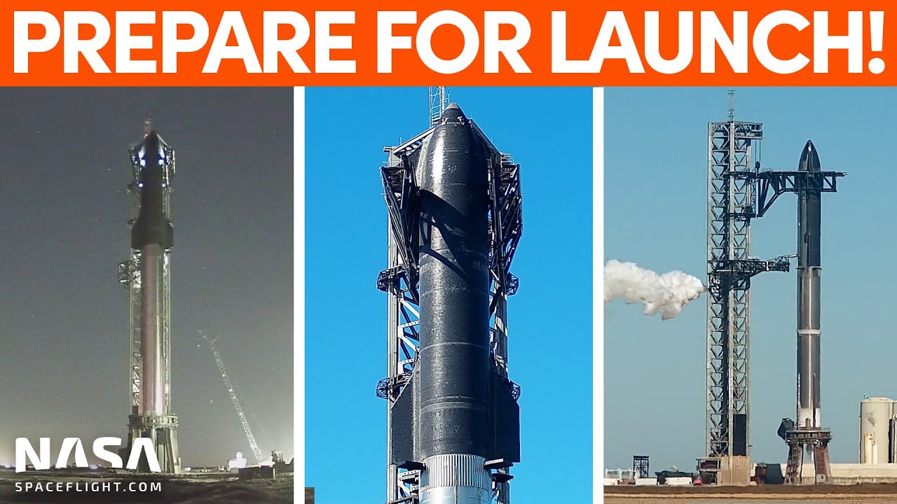 Starship Loaded with Propellant in Pre-Launch Tests | SpaceX Boca Chica