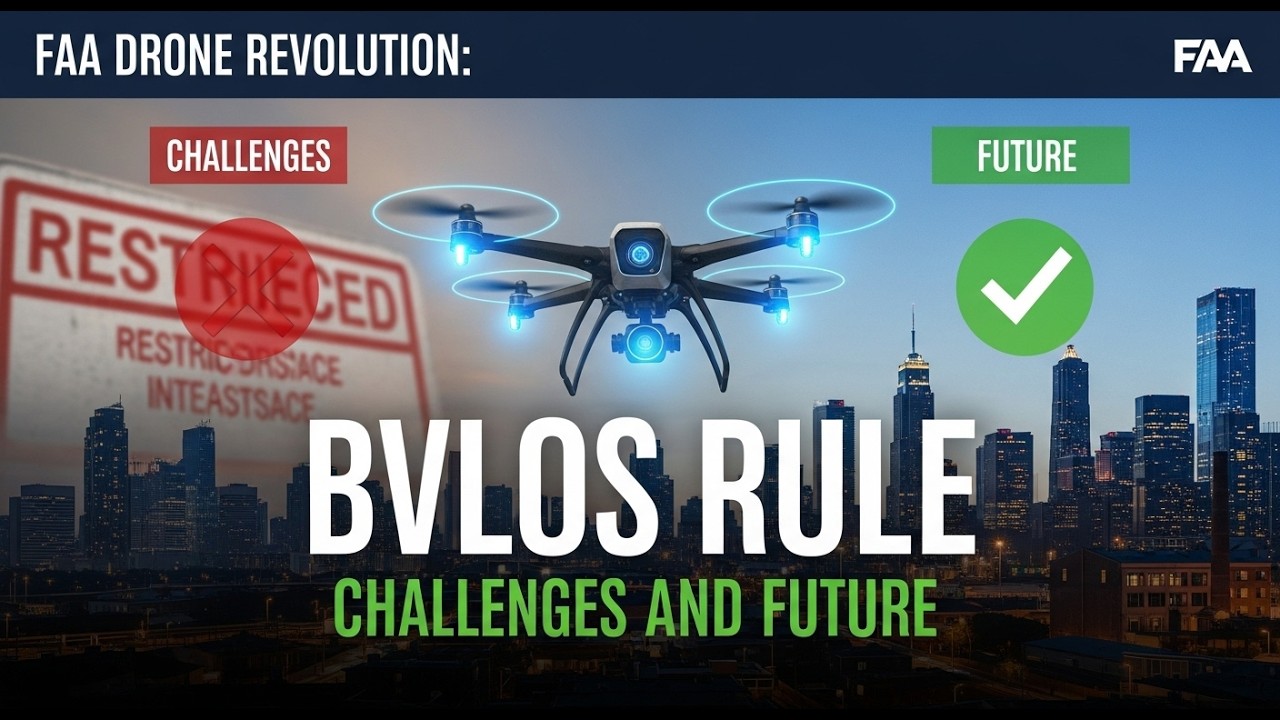 FAA Part 108 BVLOS Rule EXPLAINED: Will Drones Take Over the Sky by 2026?
